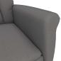 Preview: Massagesessel Dunkelgrau Mikrofaser