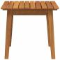 Preview: Beistelltisch 45x45x40 cm Massivholz Akazie