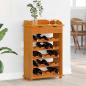 Preview: ARDEBO.de - Weinregal 90x60x30 cm Massivholz Kiefer