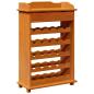 Preview: Weinregal 90x60x30 cm Massivholz Kiefer
