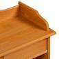Preview: Weinregal Braun 58 x 28 x 90 cm Massives Kiefernholz