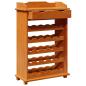 Preview: Weinregal 90x60x30 cm Massivholz Kiefer