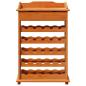 Preview: Weinregal 90x60x30 cm Massivholz Kiefer