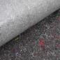 Preview: Teichvlies Grau 1 x 10 m Polyester und Baumwolle