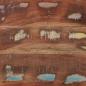 Preview: Aufbewahrungstruhen 40x30x30cm Solid Reclaimed Wood und Metall