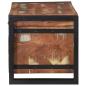 Preview: Aufbewahrungstruhen 60x30x30cm Aus solidem, recyceltem Holz und Metall
