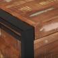 Preview: Aufbewahrungstruhen 60x30x30cm Aus solidem, recyceltem Holz und Metall