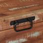 Preview: Aufbewahrungstruhen 60x30x30cm Aus solidem, recyceltem Holz und Metall