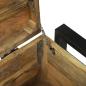 Preview: Lagerkisten Grobes Mango Massives grobes Mangoholz 80 x 35 x 45 cm