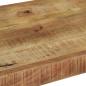 Preview: Flurbank Braun Mangoholz 100 x 35 x 45 cm Langlebig Flurbank