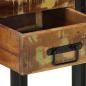 Preview: Nachttisch 40x35x50 cm Massivholz Altholz