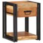 Preview: ARDEBO.de - Nachttisch 40x35x50 cm aus Akazienholz