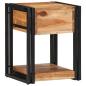 Preview: Nachttisch 40x35x50 cm aus Akazienholz