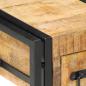 Preview: Nachttisch 40x40x40 cm aus massivem Mangoholz