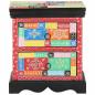 Preview: Nachttisch 2er Set Mehrfarbig 40x35x45 cm Ingenieurholz