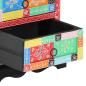 Preview: Nachttisch 2er Set Mehrfarbig 40x35x45 cm Ingenieurholz