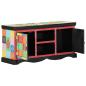 Preview: ARDEBO.de - TV-Schrank Bunt 100x35x50 cm aus Mangoholz