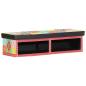Preview: TV Schrank Wandmontage Mehrfarbig 80x30x22 cm Ingenieurholz