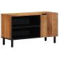 Preview: TV-Schrank 80x31,5x46 cm Massivholz Akazie
