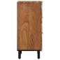 Preview: Sideboard 40x33x75 cm Massivholz Akazie