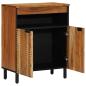 Preview: Sideboard 60x33x75 cm Massivholz Akazie