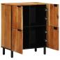 Preview: Sideboard 60x33x75 cm Aus massivem Akazienholz