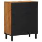 Preview: Sideboard 60x33x75 cm Aus massivem Akazienholz
