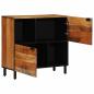 Preview: Sideboard 80x33x75 cm Massivholz Akazie