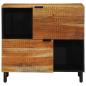 Preview: Sideboard 80x33x75 cm Massivholz Akazie