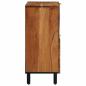 Preview: Sideboard 80x33x75 cm Massivholz Akazie