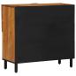 Preview: Sideboard 80x33x75 cm Massivholz Akazie