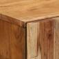 Preview: Hochboard 60x33x100 cm Massivholz Akazie
