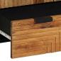 Preview: Hochboard 60x33x100 cm Massivholz Akazie