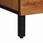 Preview: Hochboard 60x33x100 cm Massivholz Akazie