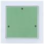 Preview: Zugangspanel mit Alurahmen und Gipskarton 150x150 mm