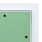 Preview: Zugangspanel mit Alurahmen und Gipskarton 150x150 mm