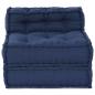 Preview: Modular Pouffe Indigo 70x70x54 aus Stoff