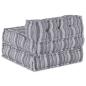 Preview: Modular-Pouf Grau 70x70x54 Stoff