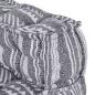 Preview: Modular-Pouf Grau 70x70x54 Stoff