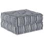 Preview: ARDEBO.de - Modularer Pouffe Grau 70x70x36 Stoff