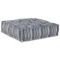 Preview: Modularer Pouffe Grau 70x70x36 Stoff