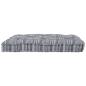 Preview: Palettensitzkissen grau 120x80x12 cm aus Stoff