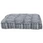 Preview: Palettensitzkissen grau 120x80x12 cm aus Stoff