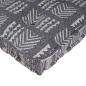 Preview: Palettensitzkissen grau 120x80x12 cm aus Stoff