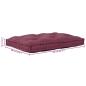 Preview: Palettensofa Kissen Roter Stoff