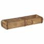 Preview: Tablett 60,5x15x9 cm aus recyceltem Massivholz