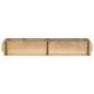 Preview: Tablett 60,5x15x9 cm aus recyceltem Massivholz