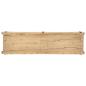 Preview: Tablett 60,5x15x9 cm aus recyceltem Massivholz