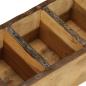 Preview: Tabletts 4 Stück 30x14x9 cm Massivholz Recycelt