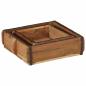 Preview: 2-teiliges Tablett-Set aus recyceltem Massivholz